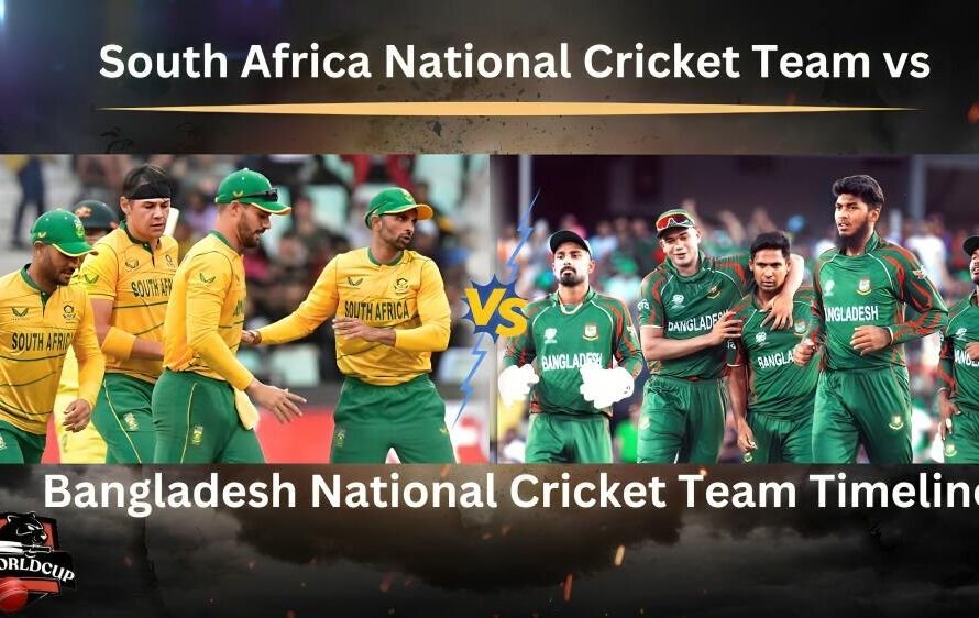 south africa national cricket team vs bangladesh national cricket team timeline