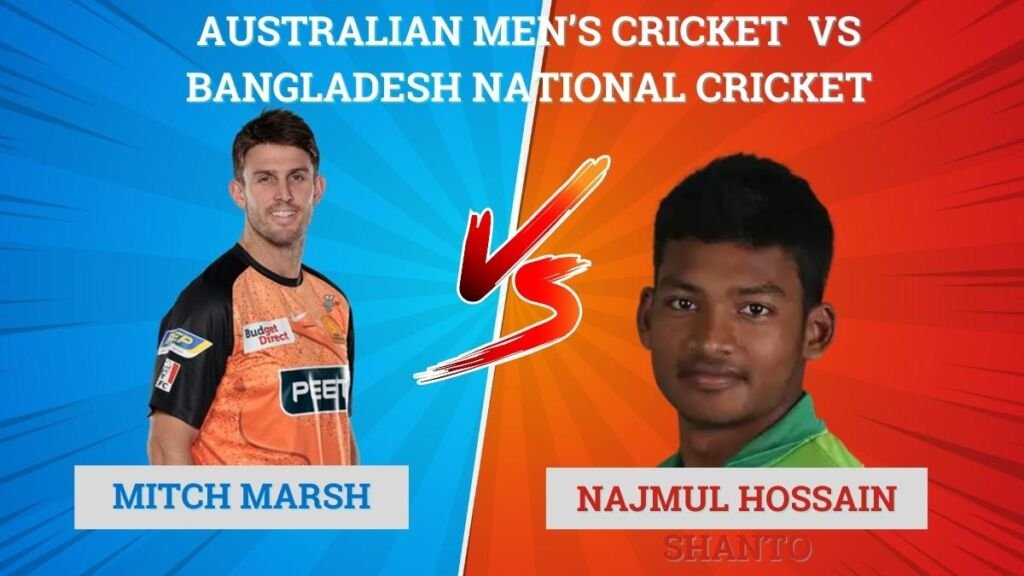 Australian men’s cricket team vs Bangladesh national cricket
