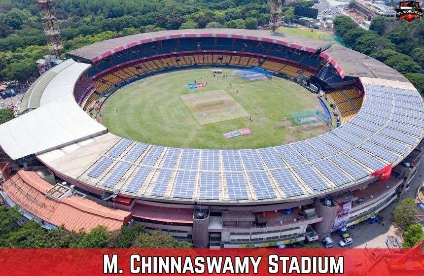 M.Chinnaswamy Stadium Home Ground of Royal Challengers Bengaluru