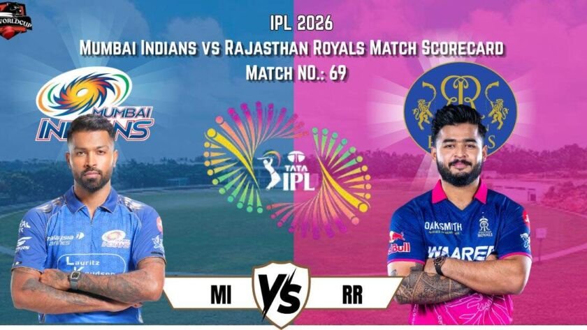 Mumbai Indians vs Rajasthan Royals Match Scorecard, Complete Highlights