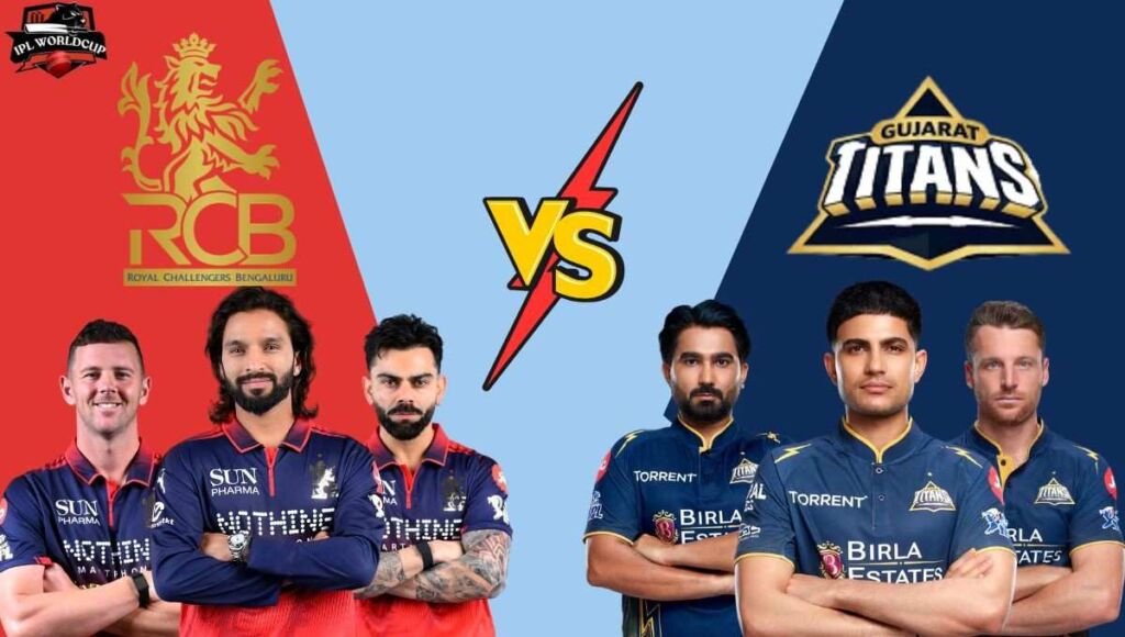 RCB VS GT match