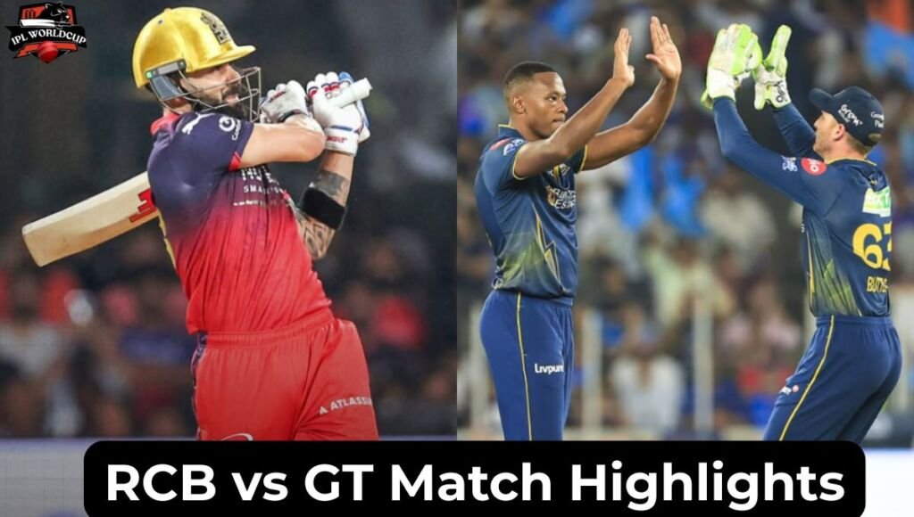 RCB vs GT Match Highlights