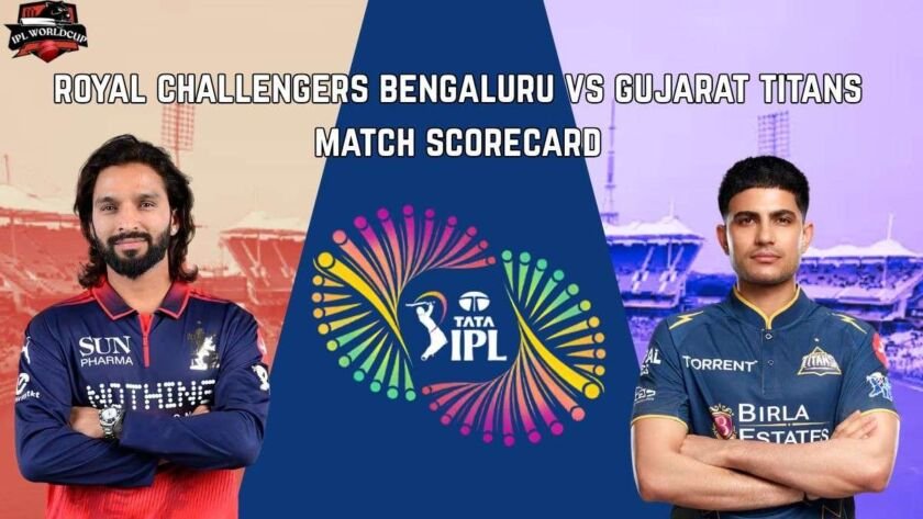 Royal-Challengers-Bengaluru vs Gujarat Titans Match Scorecard