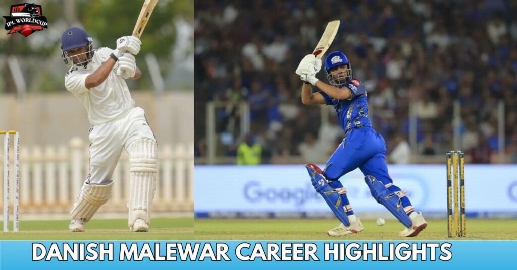 Danish Malewar Cricket Career highlights