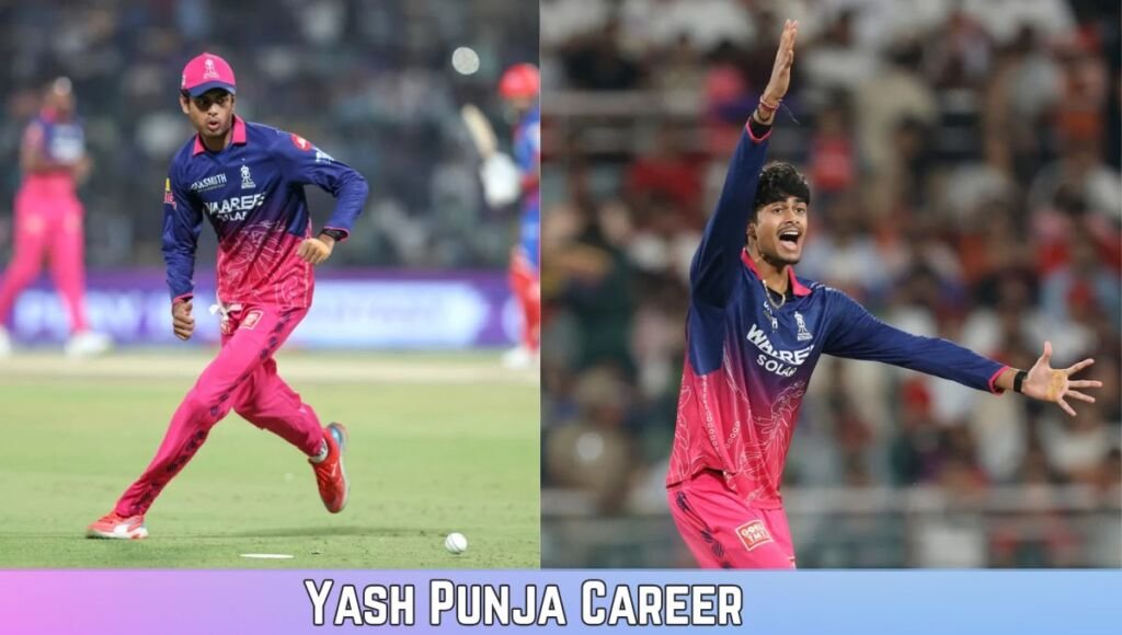 Yash Punja try to catch ball and celebrate fot take wicket