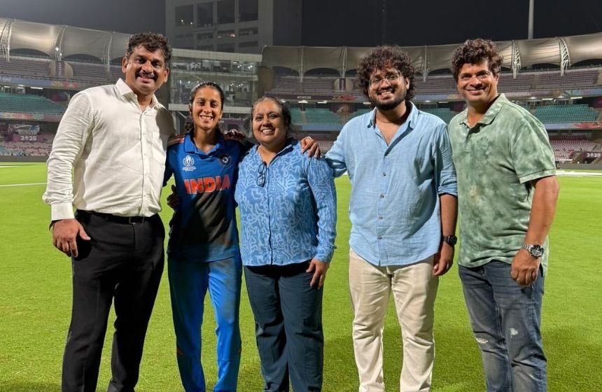 Jemimah Rodrigues with her Family