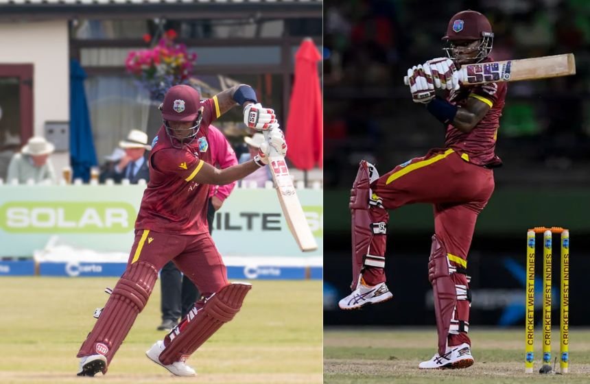 Kaecy Carty batting for west indies