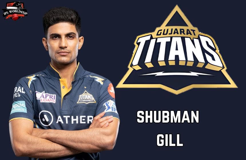 Shubham Gill in Gujarat Titans jersey with GT team logo
