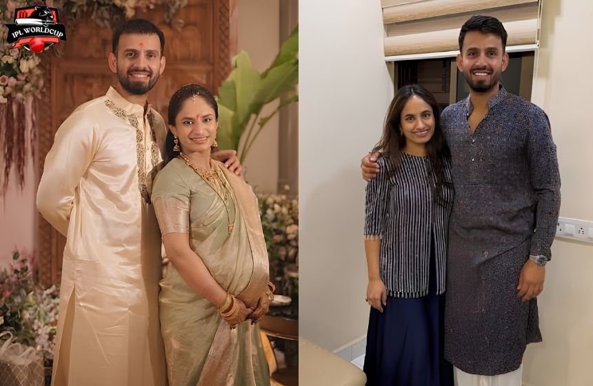 Jitesh sharma with her Wife