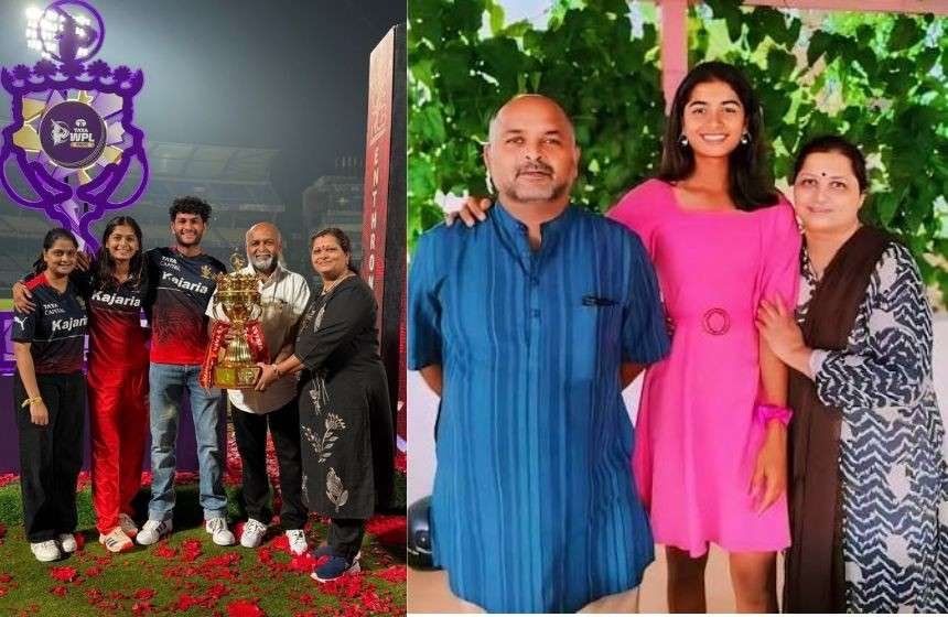 Shreyanka Patil with her Family