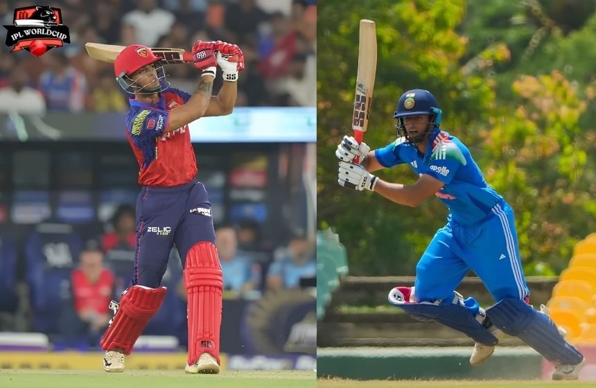 Shedge  batting for Punjab kings in IPL and India in international tournament