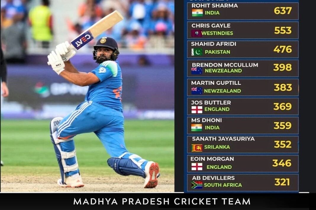 Most Sixes in International Cricket